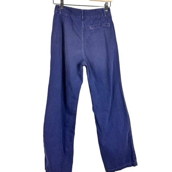Zara Indigo Blue‎ Baggy Fit Jeans Size 36 - Picture 5 of 9